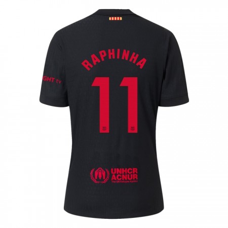 Camisola FC Barcelona Raphinha 11 2º Equipamento 2024-25 Manga Curta